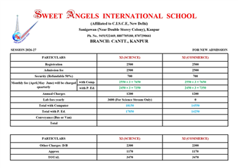 Sweet Angels International School, Kanpur